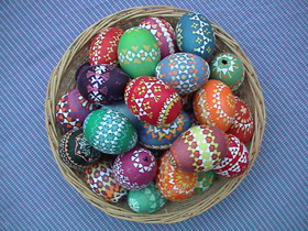 Easter eggs