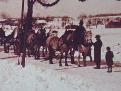 Festumzug zur Glockenankunft 1900