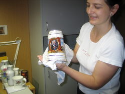 Krug mit August dem Starken